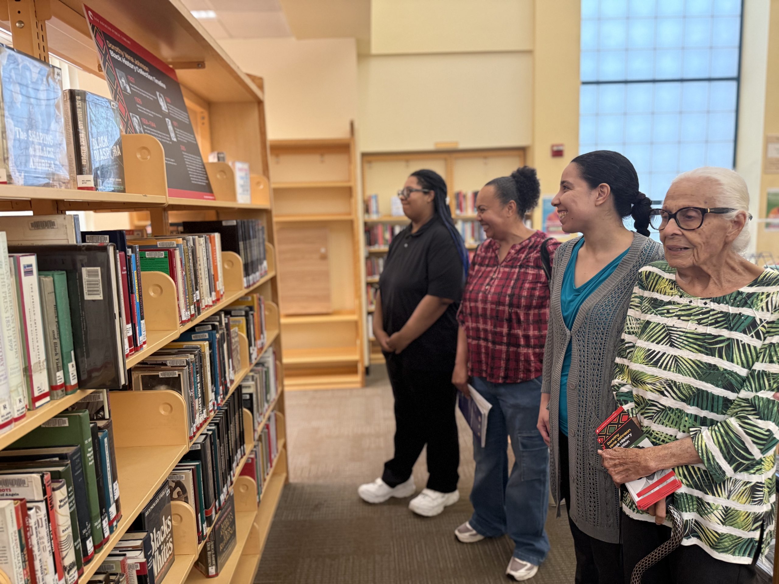 A nearly 100-year-old Black history collection finds a new home at the Baldwin Hills Branch Library in South LA