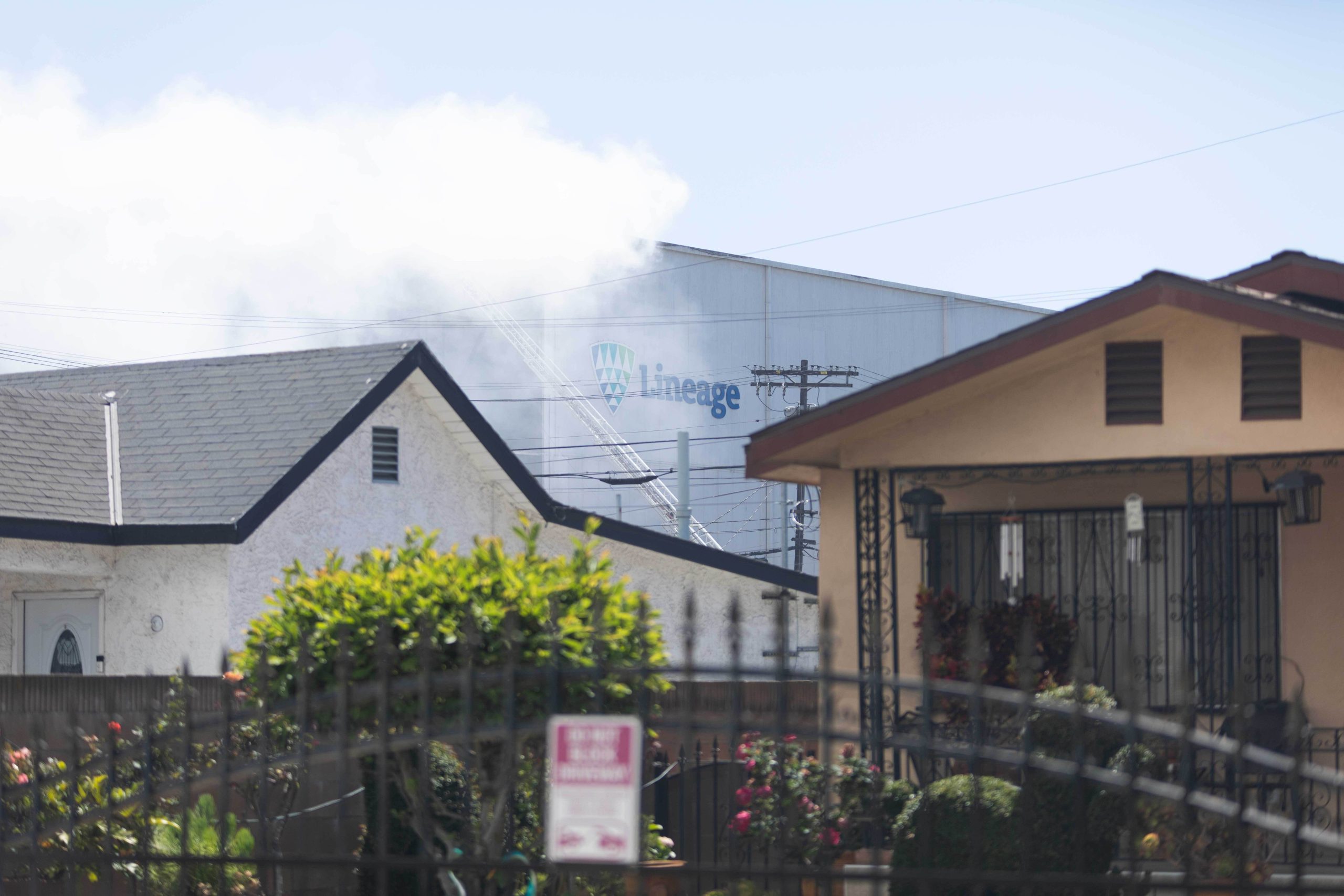 Lineage warehouse fire expected to be out by today, LAFD says