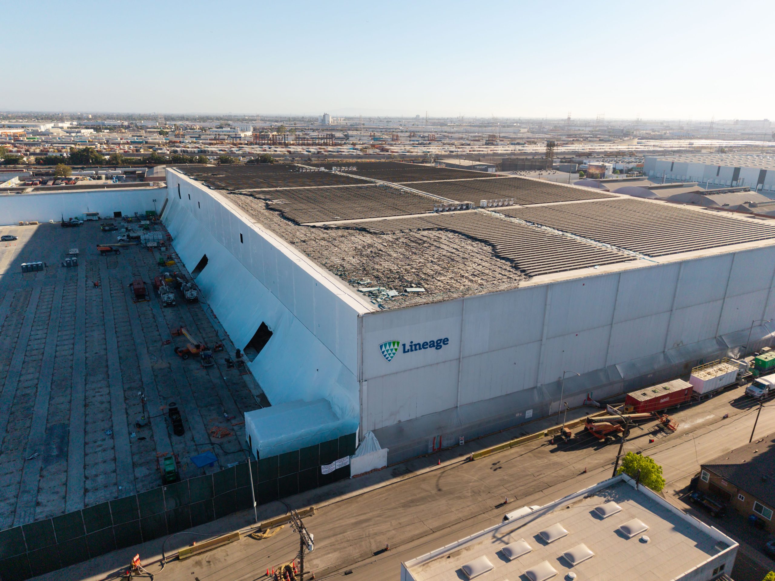 Final cleanup of Lineage warehouse is complete, company says